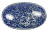 Polished Lapis Lazuli Palm Stone - Pakistan #250682-1